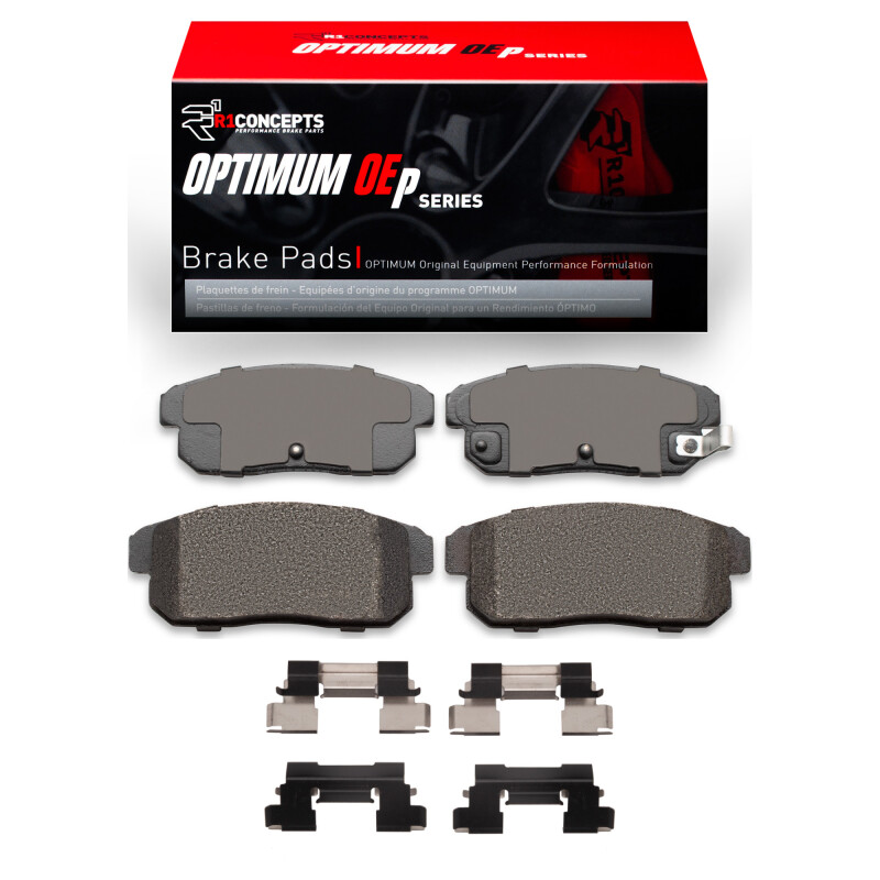 Mazda RX-8 Brake Pads - Rear - R1 Concepts - Optimum OE - `04-`11